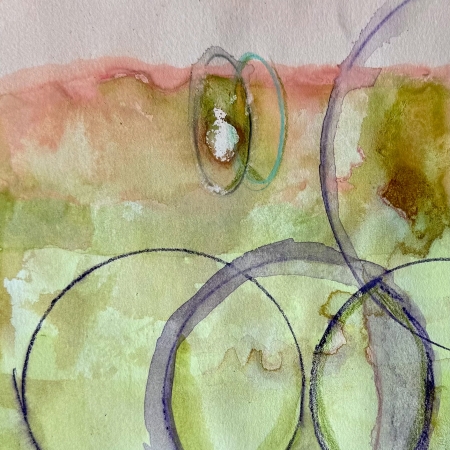 Vesica Piscis Series III by artist Elizabeth Irvine